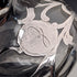Antique American Art Nouveau Silver Overlay Glass Perfume Bottle, Alvin
